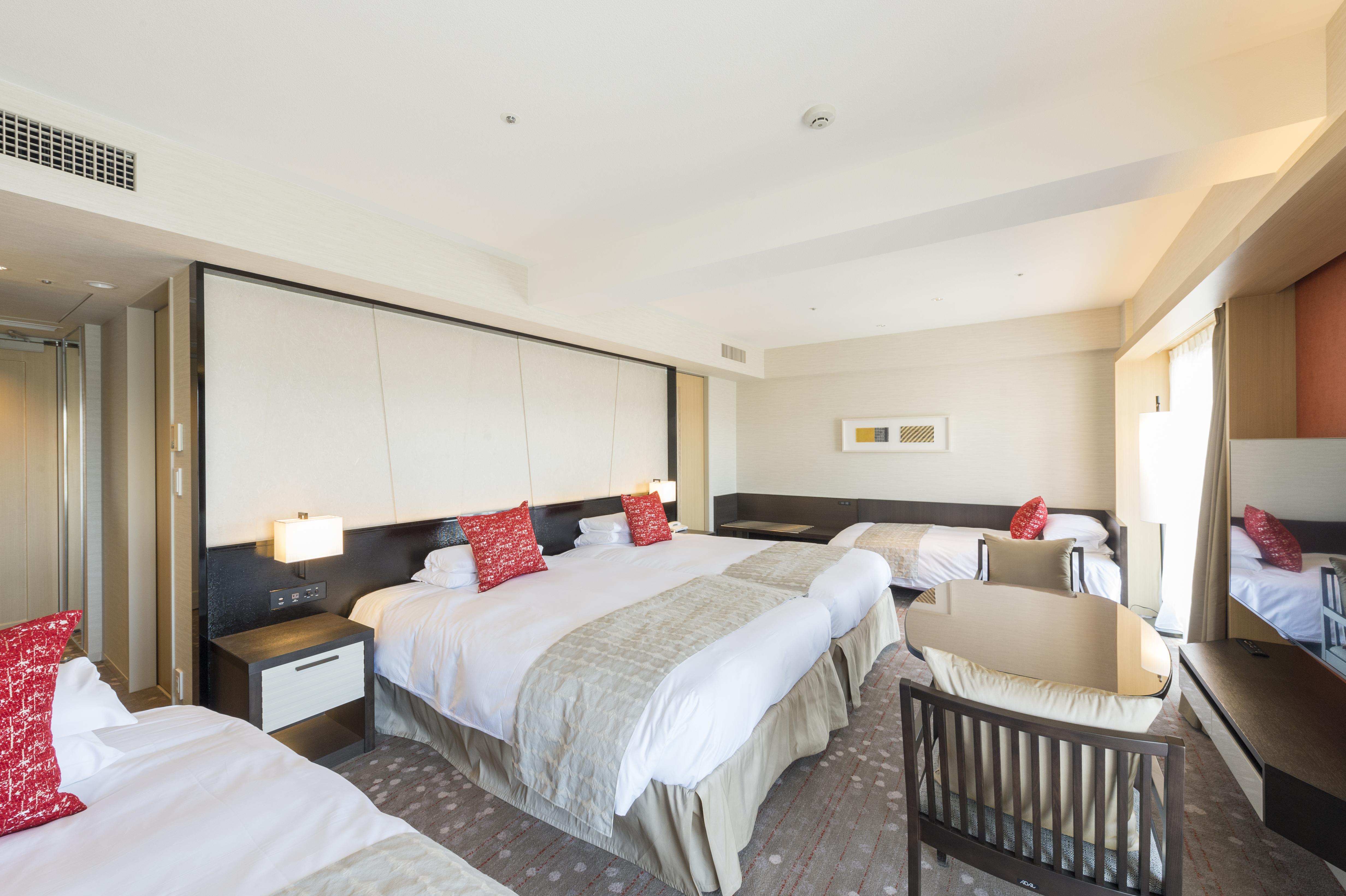 Kyoto Tokyu Hotel Eksteriør billede Deluxe Family Room