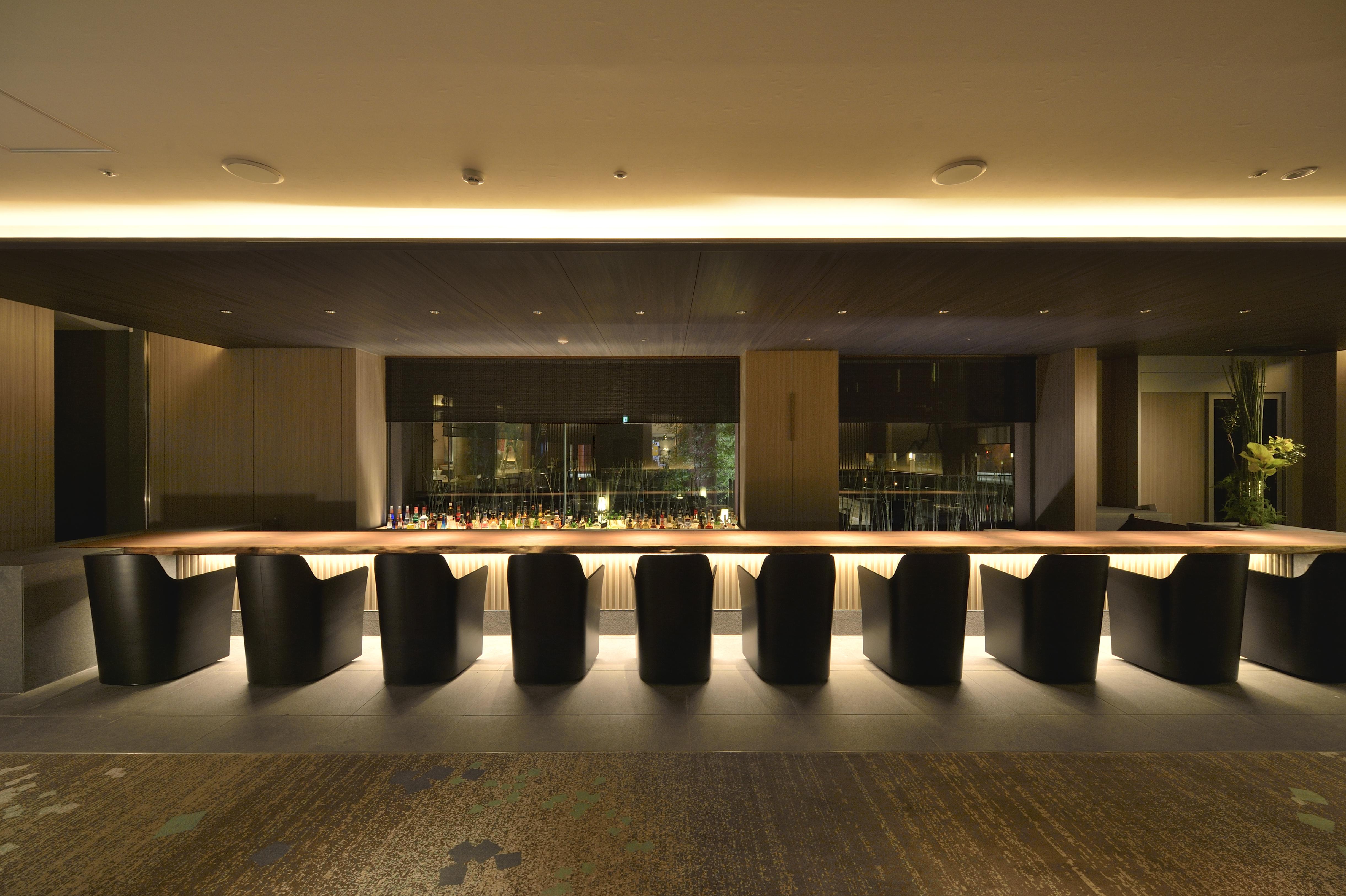 Kyoto Tokyu Hotel Eksteriør billede The bar at the 10th floor