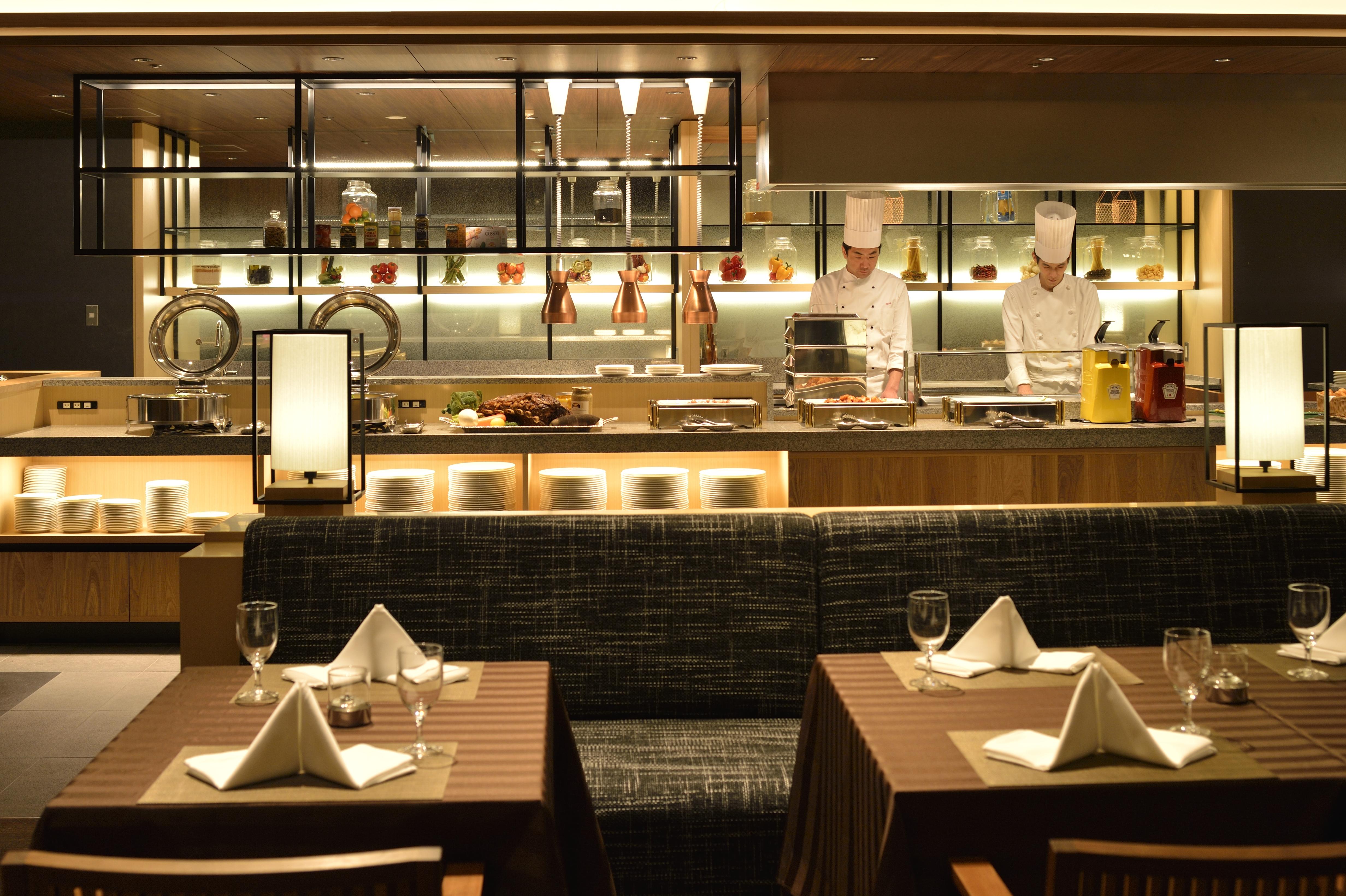 Kyoto Tokyu Hotel Eksteriør billede The open kitchen at the restaurant